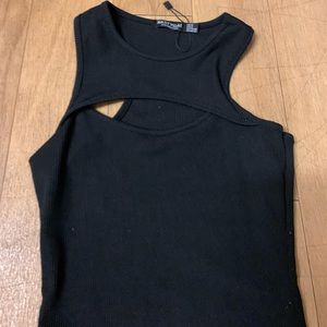 Black nasty gal body suit